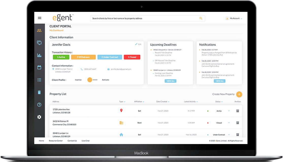 Agent Client Portal